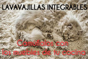 Los lavavajillas integrables se camuflarán con tu cocina